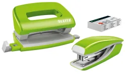 LEITZ Locher/Hefter NewNeXXt 5561-20-54 gr&uuml;n Set