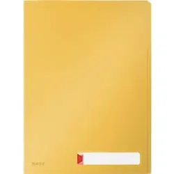 LEITZ Sichth&uuml;lle Cosy A4 4716-00-19 gelb 3 St&uuml;ck