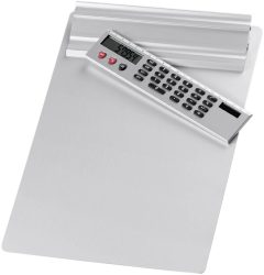 WEDO Klemmbrett aus Aluminium A4 57 954 silber