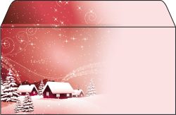 SIGEL Couverts C6/5 DU033/W Weihnachten, 90g 50 St&uuml;ck