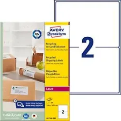 AVERY ZWECKFORM Adressetiketten 199,6x143,5mm LR7168100 recycling 200 St&uuml;ck