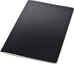 CONCEPTUM Notizheft Softc. A4 CO861 Softw-Oberfl&auml;che,black,lin,