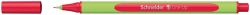 SCHNEIDER Fineliner Line-Up 191002 rot