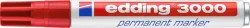 EDDING Permanent Marker 3000 1.5-3mm 3000-2 rot, wasserfest