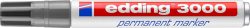 EDDING Permanent Marker 3000 1,5-3mm 3000-12 grau