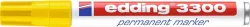 EDDING Permanent Marker 3300 1-5mm 3300-5 gelb