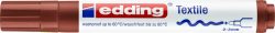 EDDING T-Shirt-Marker 4500 2-3mm 4500-7 braun