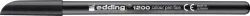 EDDING Faserschreiber 1200 0.5-1mm 1200-1 schwarz