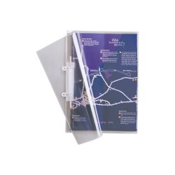 DURABLE Pr&auml;sentationshefter A4 2512/19 transparent