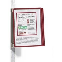 DURABLE Vario Magnet Wall, 5 Sherpa A4 591403 Set, rot