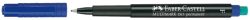 Faber-Castell Folienstift 1513 MULTIMARK F permanent Blau 151351