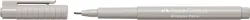 Faber-Castell - Faserschreiber, 13.6X1.5X1.5CM, Grau