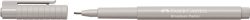 Faber-Castell - Faserschreiber, 13.6X1.5X1.5CM, Grau