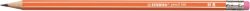 STABILO Bleistift 160 mit Gummi HB 2160/03HB orange