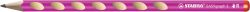 STABILO Bleistift EASYgraph S HB 326/01-HB pink, R