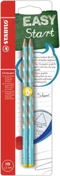 STABILO Bleistift EASYgraph S HB B-53107-5 blau, L 2 St&uuml;ck