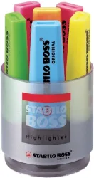 STABILO Textmarker BOSS 7006 Tischset 6 St&uuml;ck