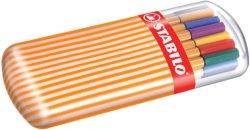 STABILO - Fineliner Point 88 Zebrui - Paket mit 20 Stück