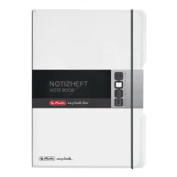 HERLITZ Notizheft My.Book A4 11361425 kariert transparent