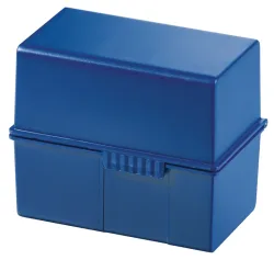 HAN Karteibox A7 977-14 blau, f&uuml;r 300 Karten