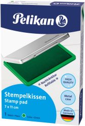 PELIKAN Metall-Stempelkissen gr&uuml;n 331033 Gr.2 11x7cm