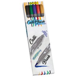 ONLINE Callibrush Pen Double Tip 2mm 19077 Classic ass. 5 St&uuml;ck
