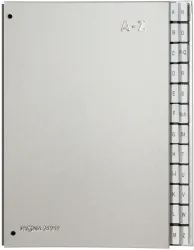 PAGNA Pultordner Color A4 24249-14 silber, A-Z