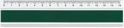 DUX Lineal Joy Color 15cm FA-JC/15G Alu, gr&uuml;n