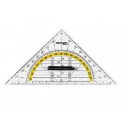 WESTCOTT Geodreieck 14cm E-1013300 mit Griff