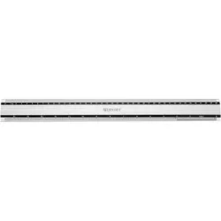 WESTCOTT Aluminium Lineal 40cm E-1019200 cm/inch Scala