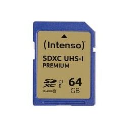 INTENSO SDXC Card PREMIUM 64GB 3421490 UHS-I
