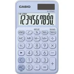 CASIO Taschenrechner SL310UCLB 10-stellig hellblau