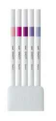 uni-ball - Fineliner Set, 5 Stücke, Multicolor