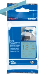PTOUCH Band hellblau/gold TZE-RL34 Tze Ger&auml;te 12-36mm