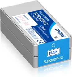 EPSON Tintenpatrone cyan S020602 TM-C 3500 32 ml