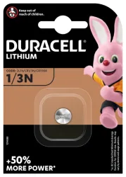DURACELL Knopfbatterie Lithium CR1/3N CR11108, CR1, 2L76, 3V 1 St&uuml;ck