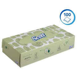SCOTT Kosmetikt&uuml;cher 08837020 weiss, 2-lagig 100 Blatt