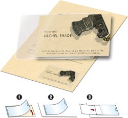 3L Visitenkartentaschen 60x95mm 10106 PP, selbstklebend 10 St&uuml;ck