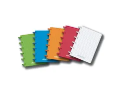 ADOC Notizheft Pap-Ex A6 2055 kariert ass.