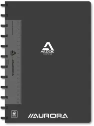 ADOC Notizheft A4 6099.74 kariert schwarz