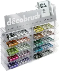 KARIN Deco Brush Metallic 28Z2 Display 120 St&uuml;ck