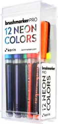 KARIN Brush Marker PRO 27C12 Neon colours 12 St&uuml;ck