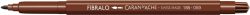 CARAN D'ACHE Fasermalstift Fibralo 185.059 braun