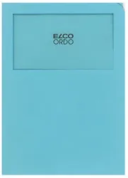 ELCO Sichth&uuml;lle Ordo Classico A4 29469.31 blau, ohne Linien 100 St&uuml;ck
