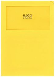 ELCO Sichth&uuml;lle Ordo Classico A4 29469.72 intensivgelb,o.Linien 100 Stk.