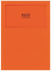 ELCO Sichth&uuml;lle Ordo Classico A4 29469.82 orange, ohne Linien 100 St&uuml;ck