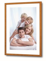 DEBEX Wechselrahmen 24&times;30cm 600203-240X3 Holz braun