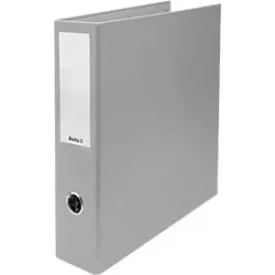 BIELLA Ordner 8cm 120428.00 grau, 2 Mechaniken A4