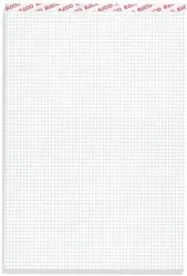 ELCO Notizblock kariert 5mm A5 73422.18 weiss, 70gm2 100 Blatt