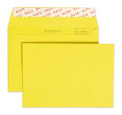 ELCO Couvert Color o/Fenster C6 18832.72 100g, gelb 250 St&uuml;ck